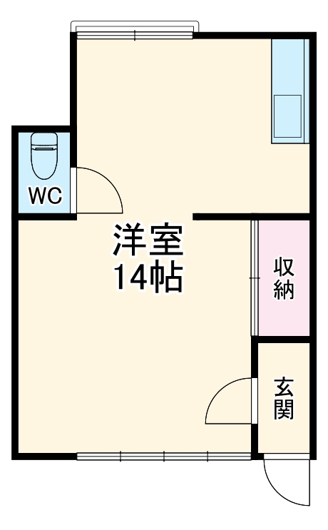 たちばなハイツの間取り