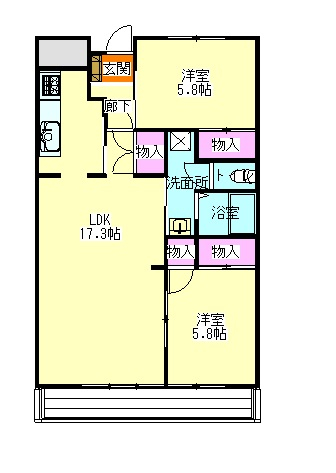 2/30 間取