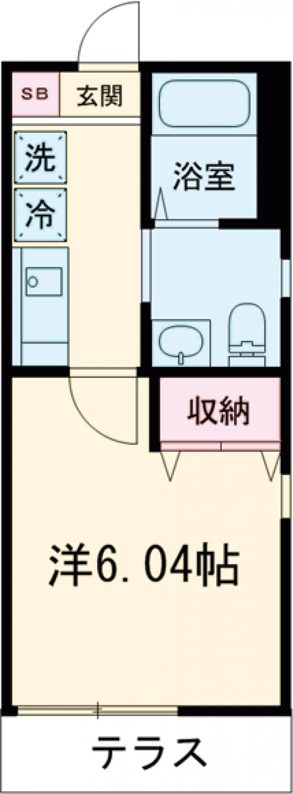 NSGATE二子玉川の間取り