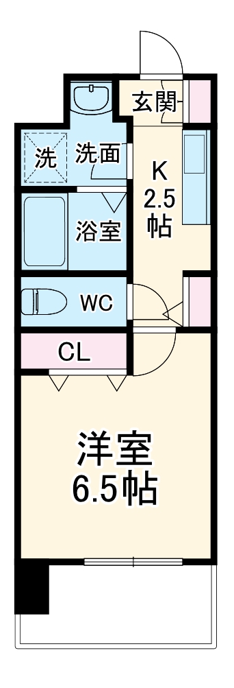 レジディア船橋Ⅰの間取り