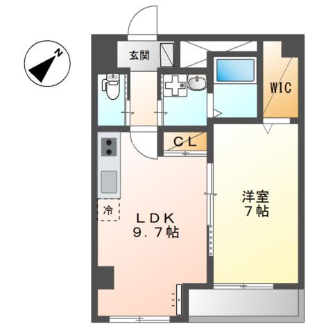 オークプレイスの間取り