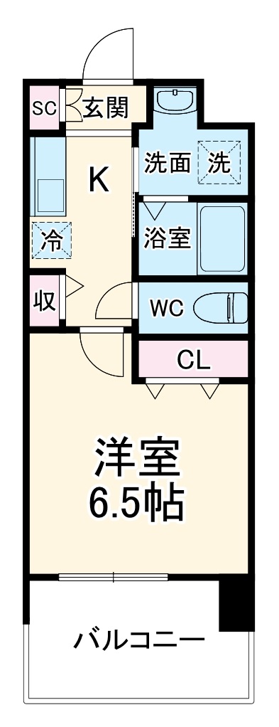 レジディア船橋Ⅱの間取り