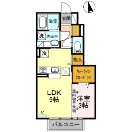 ヴァイアCの間取り
