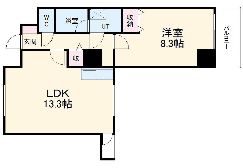 ヴァンキッシュの間取り