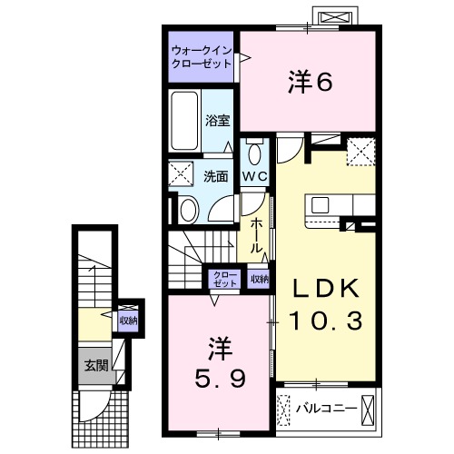 グラン エレガントの間取り