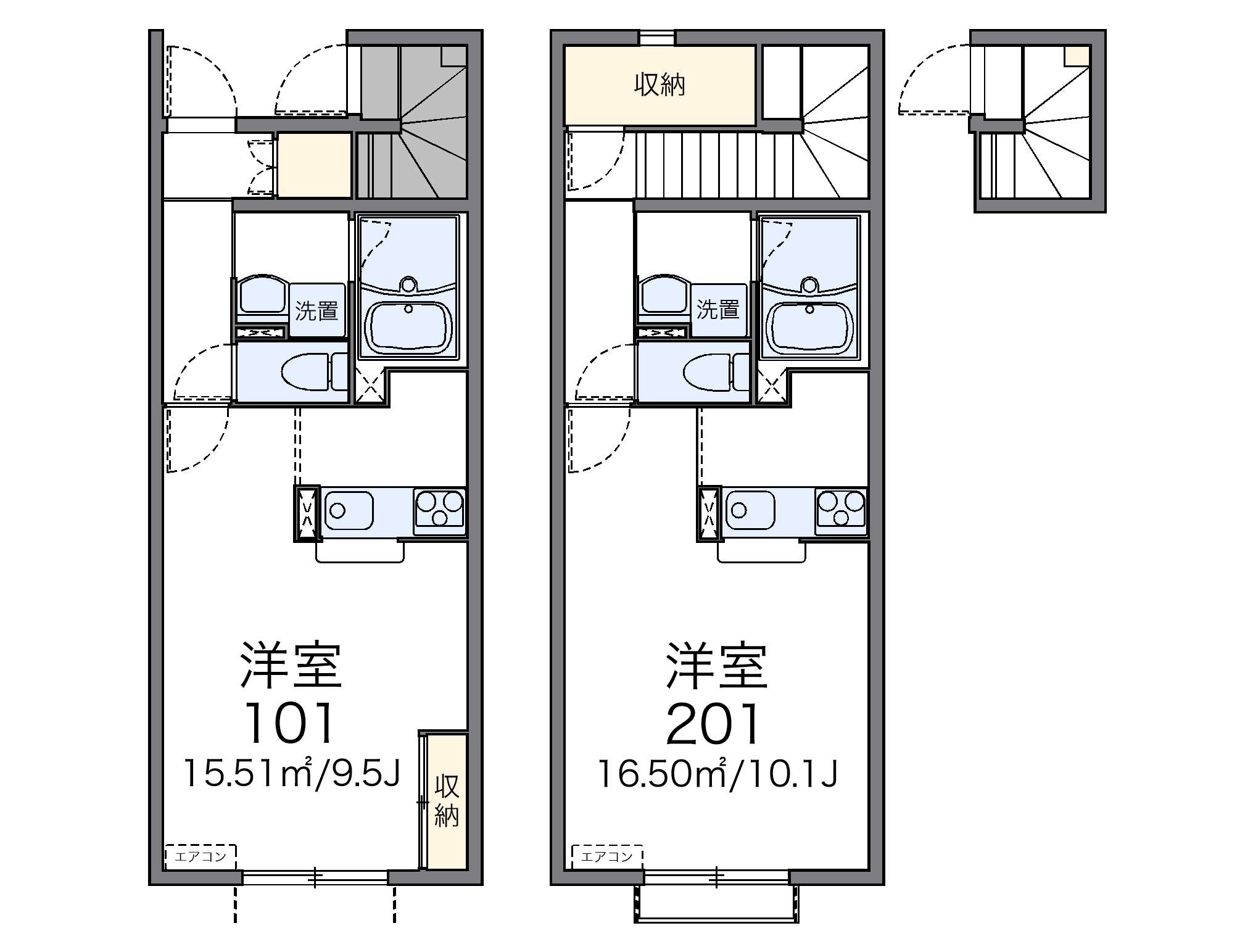 レオネクストリブラの間取り
