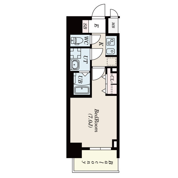 S-RESIDENCE名駅Northの間取り