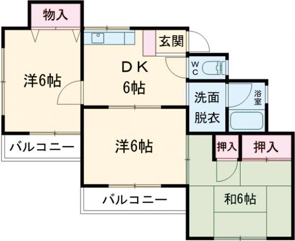 アベリア佐渡の間取り