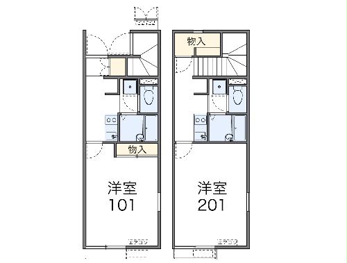 レオネクスト鳥飼 NANPOの間取り