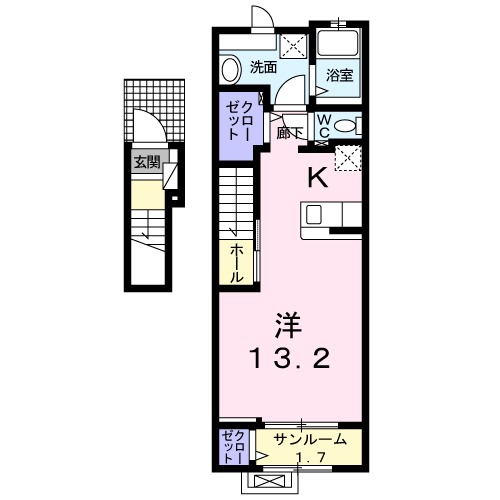 マータリ Ⅰの間取り