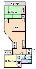 サンコーハイツの間取り