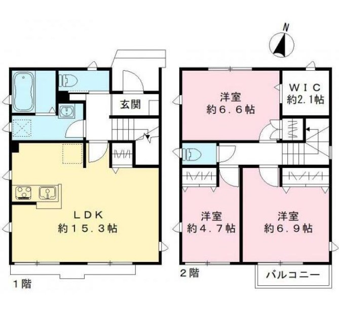 白岡戸建の間取り