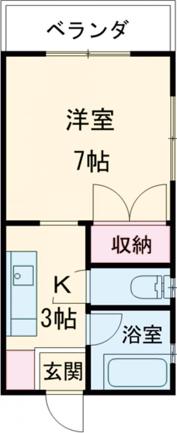 コンフォート安里の間取り