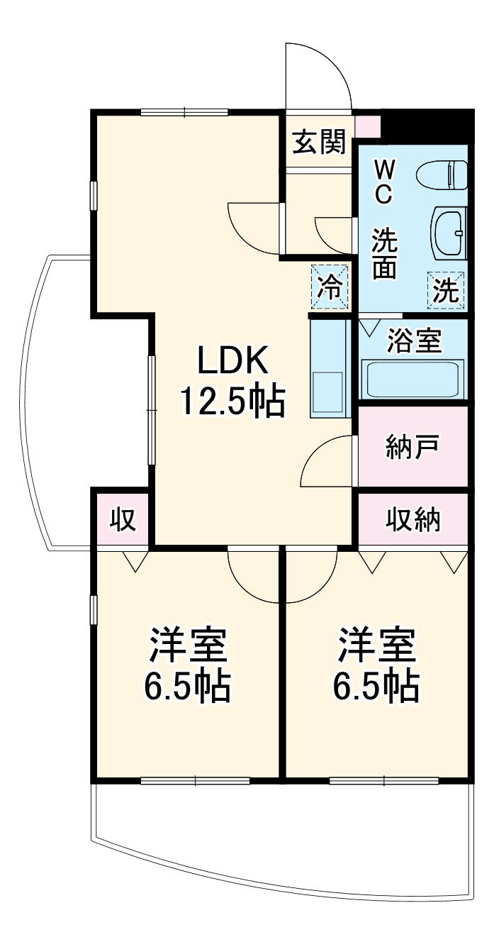 フォルトゥーナの間取り