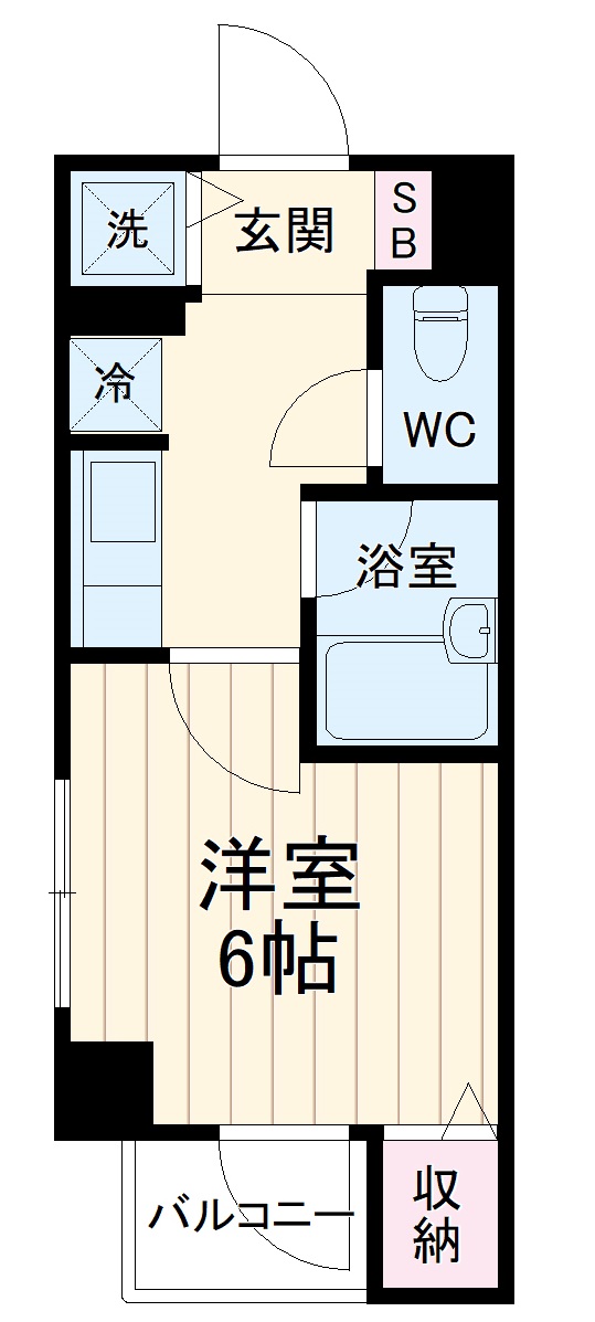 モノリス湘南の間取り
