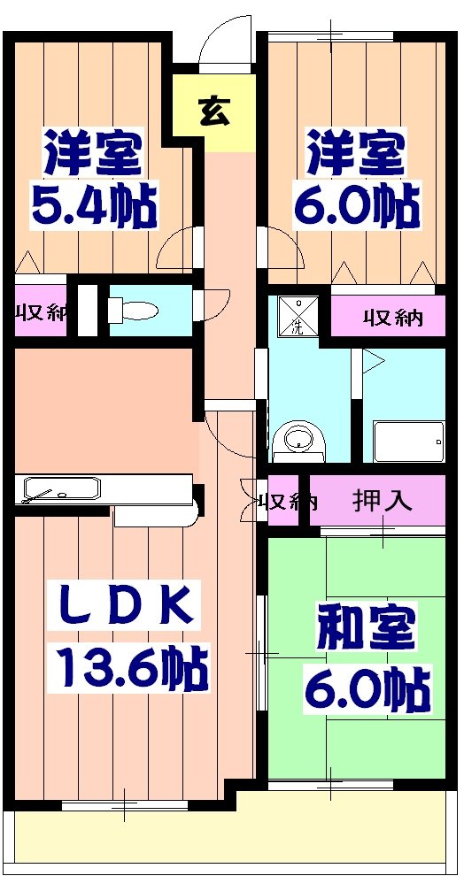 グランデ駿河台の間取り
