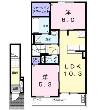 ビレッジヒル XⅣの間取り