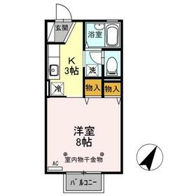 エクセルタムラAの間取り