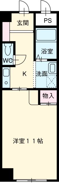第2丸中マンションの間取り
