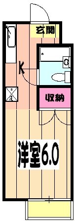 ハスニューハウンA棟の間取り