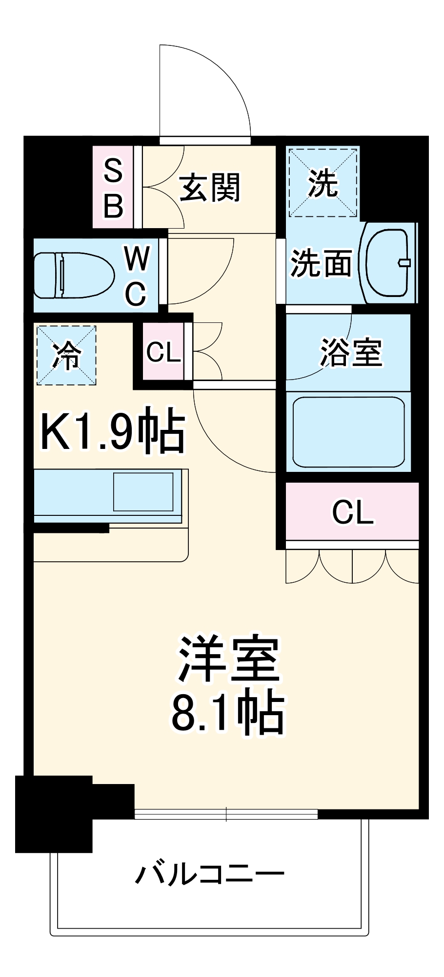 セレサ市川行徳の間取り
