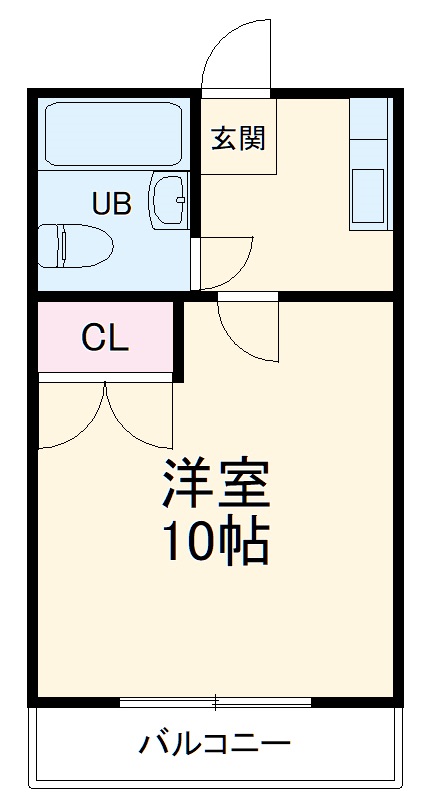 ドエルミサトの間取り