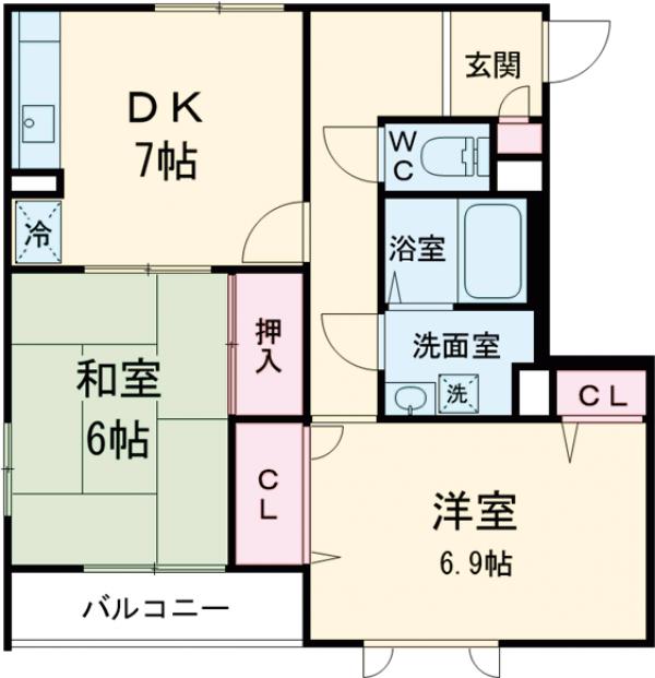 パラシオンMの間取り