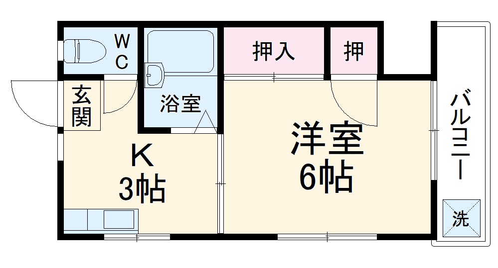 ハイツ石井の間取り