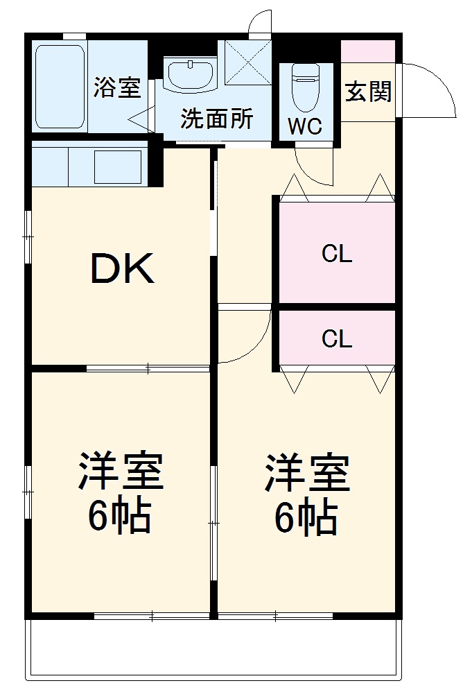 シャンテの間取り