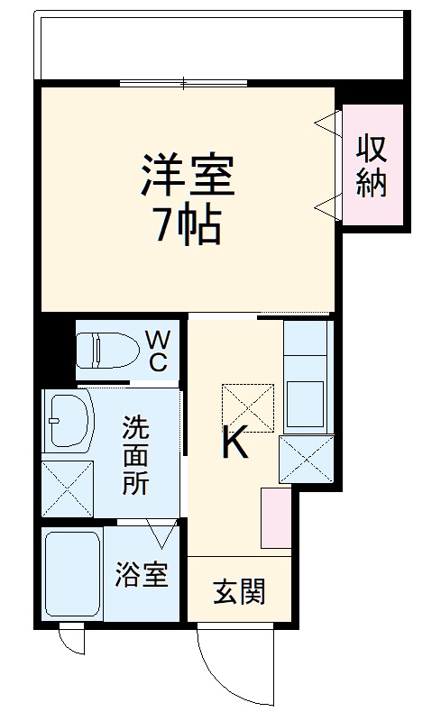 リーブルファイン塚田の間取り