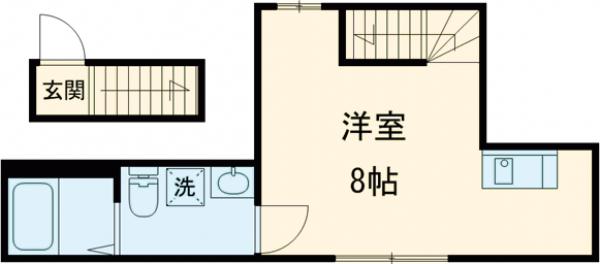 cocoha都立大の間取り