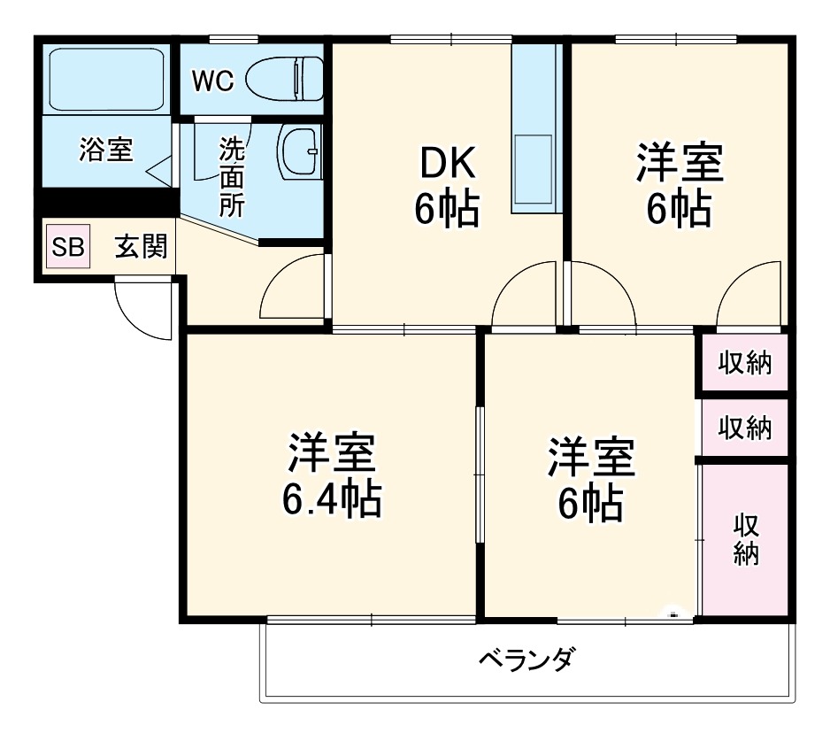 ドミール・エージェントの間取り