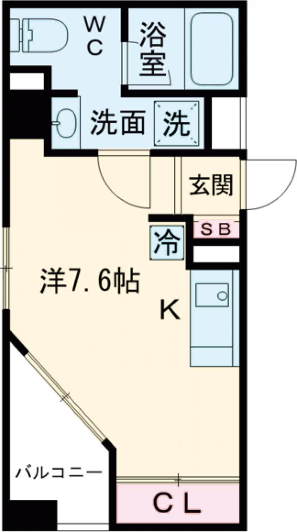 ユニフォート目黒中町の間取り