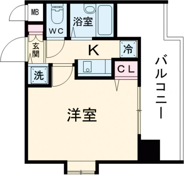トーシンフェニックス吉祥寺クアトロの間取り