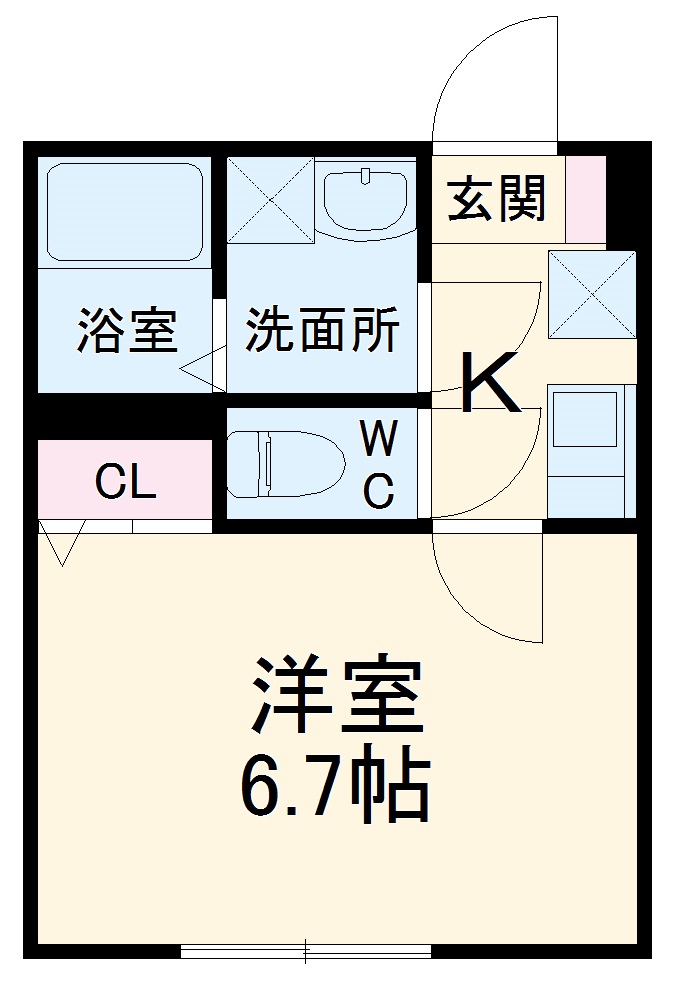 エスコート松戸新田の間取り