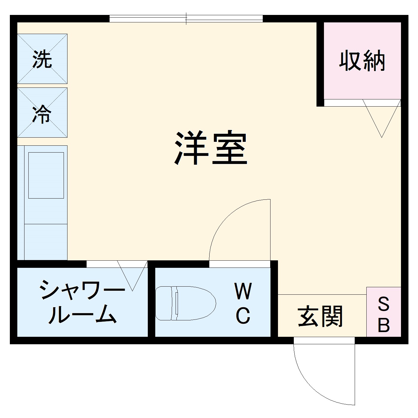 ソラーレ山手の間取り