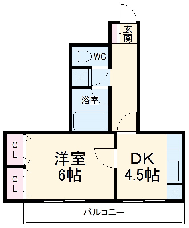 サンガーデンの間取り