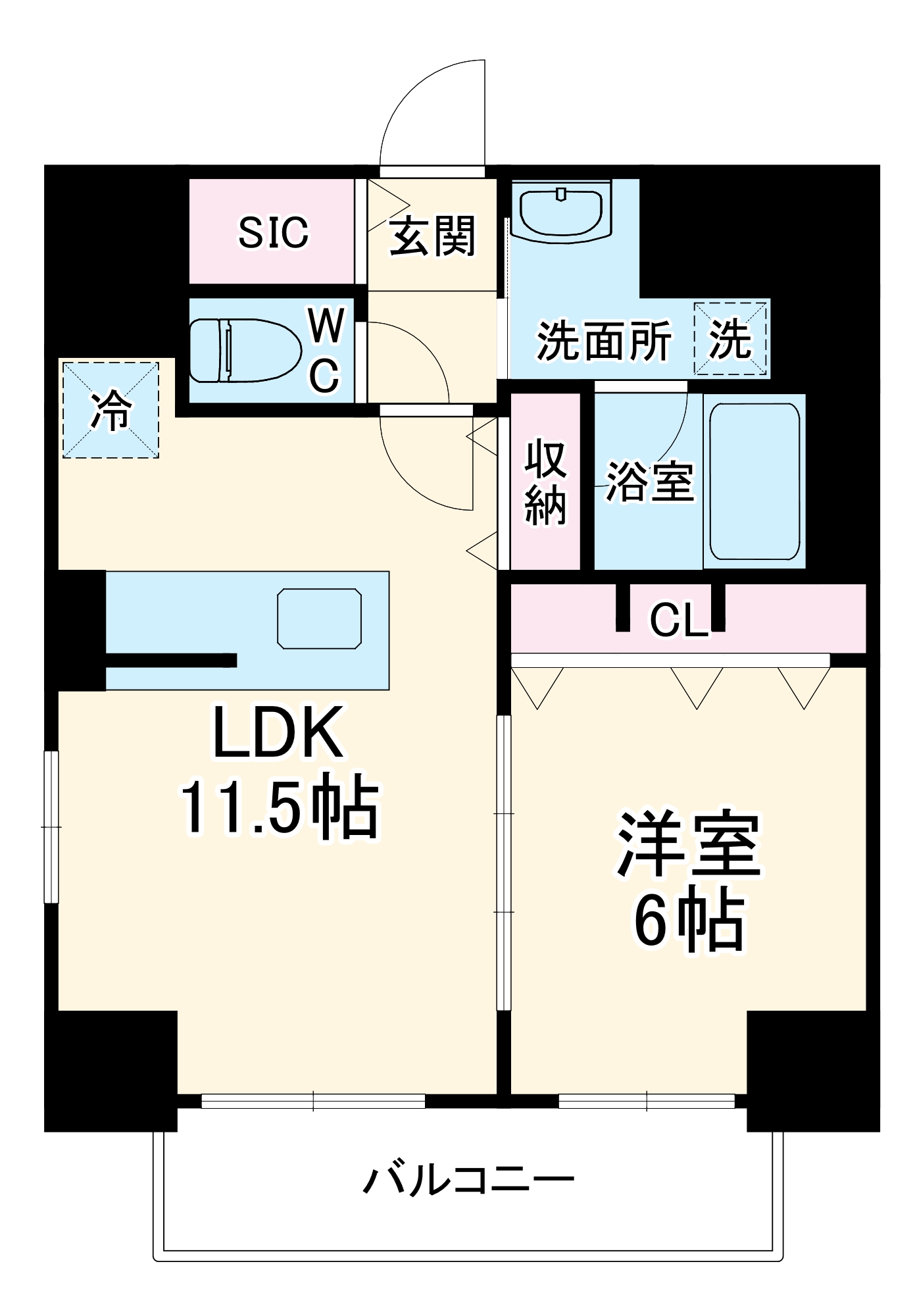 浦和パラディアの間取り