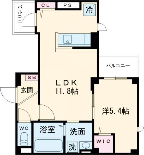 ブラン目黒本町の間取り