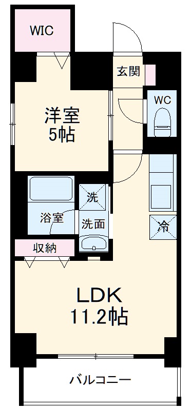 コンセール東桜の間取り