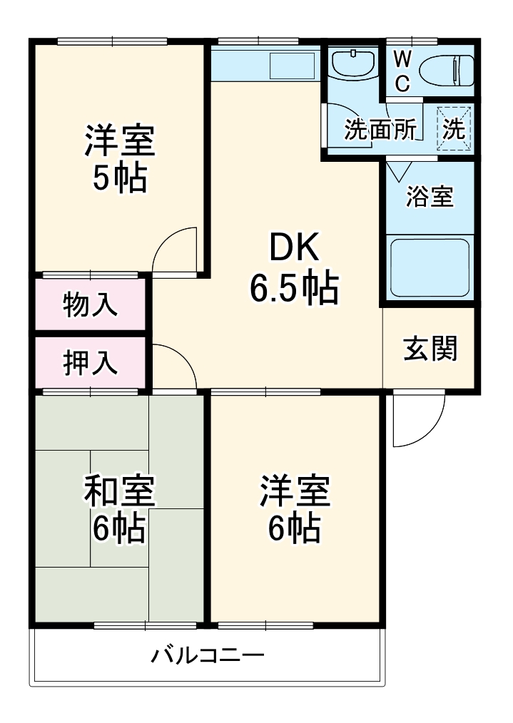 ヴィラ・グレースの間取り