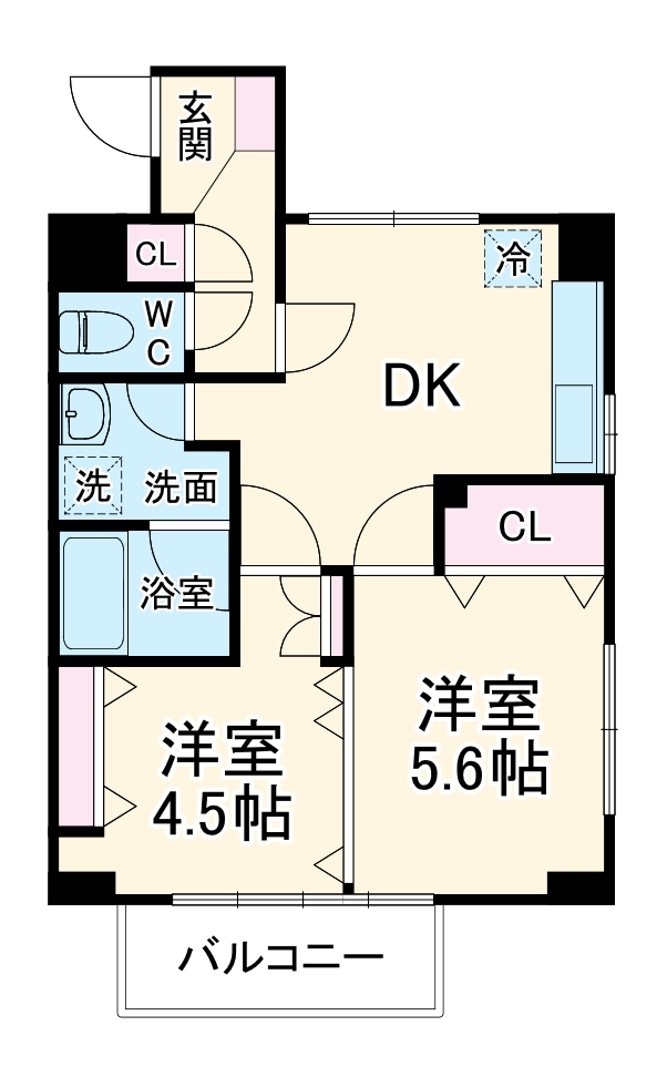 グローバル駿河台の間取り
