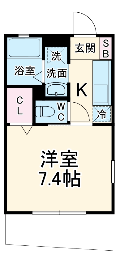 プロヴァンス湘南の間取り