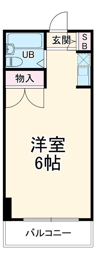 ブランニュー本厚木の間取り