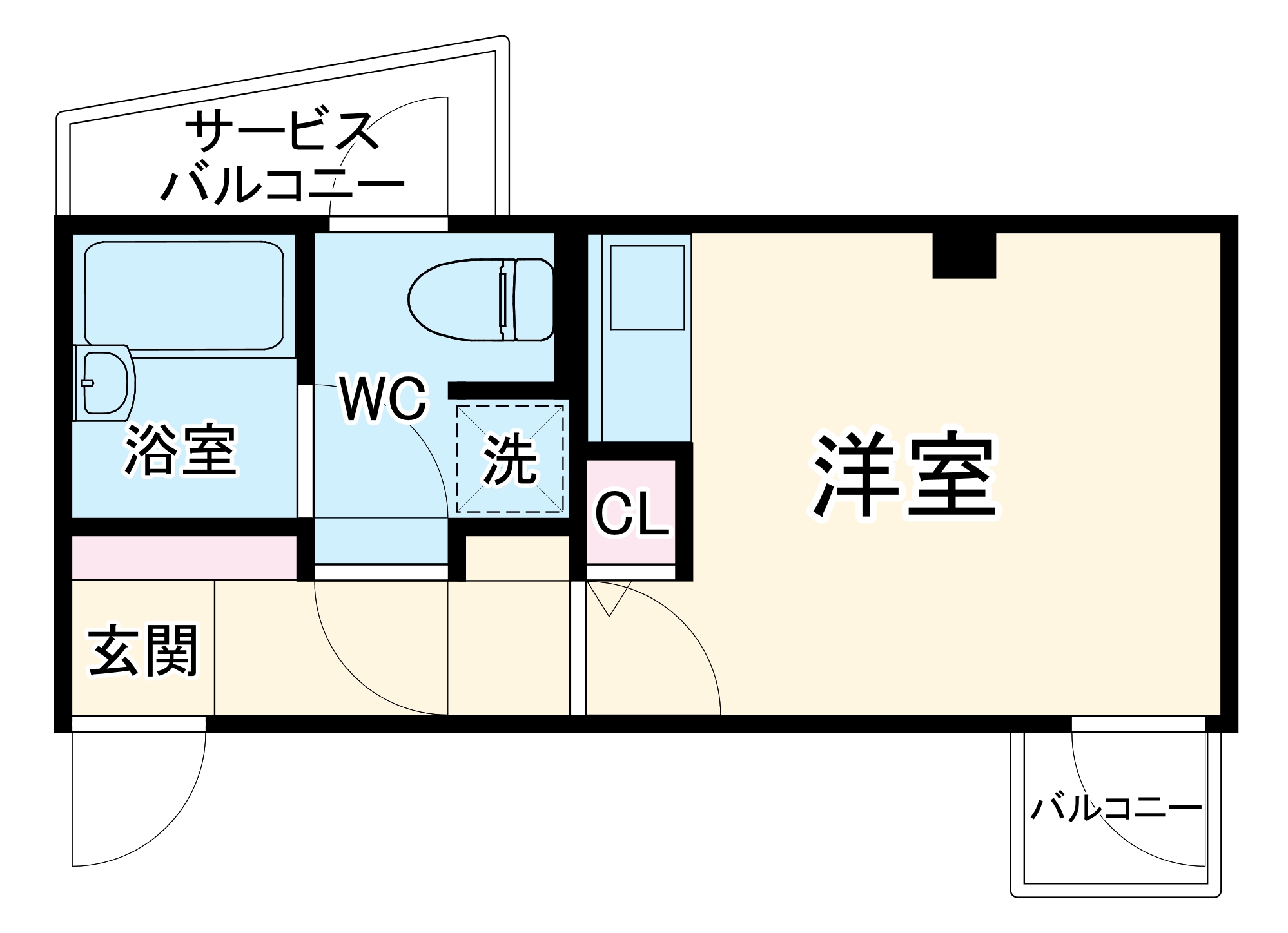 トレーノ鶴見の間取り