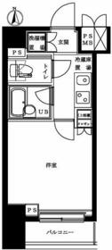 ルーブル品川西大井の間取り