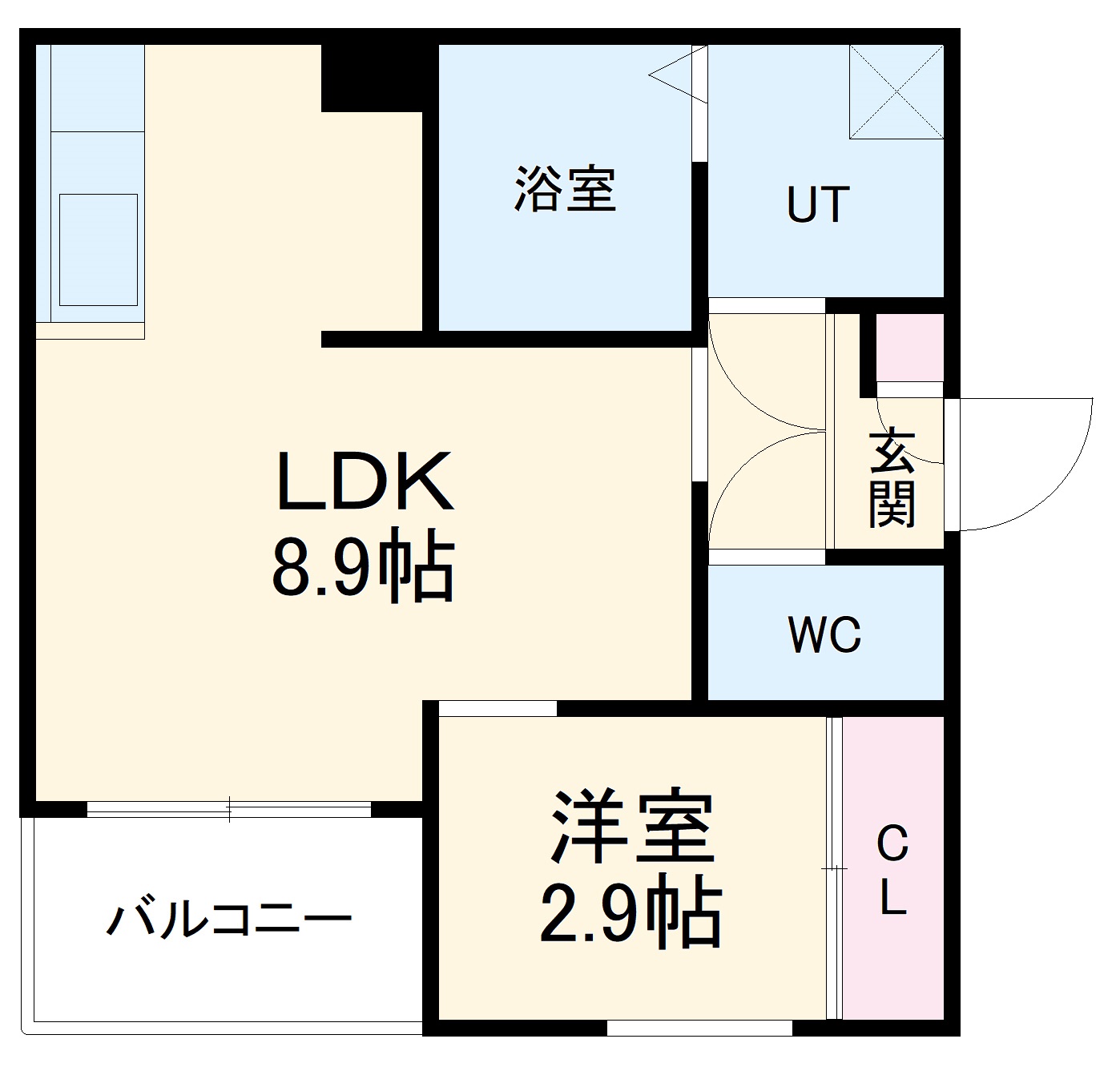 REGALEST名城公園の間取り