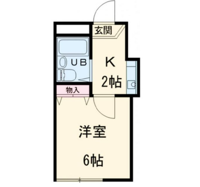 カーサ城南の間取り