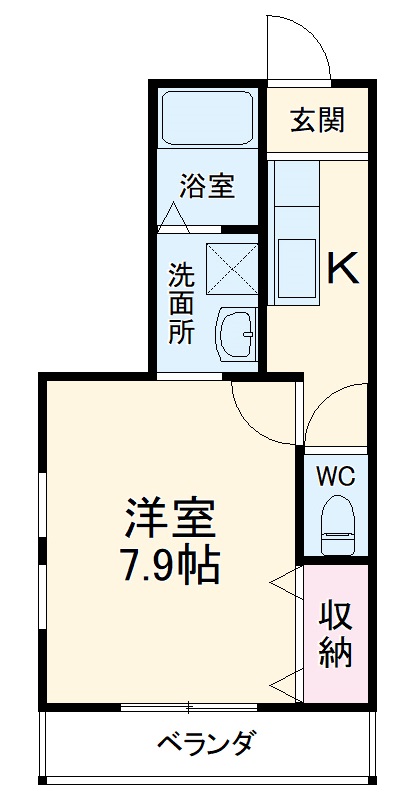 グリーンゲイブルズの間取り