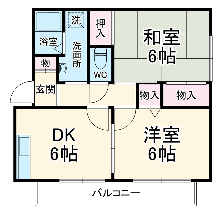 第10吉原ハイツの間取り